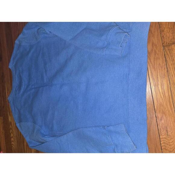 Champion Eco Authentic Blue Crewneck Sweatshirt women's  XL - Picture 4 of 4